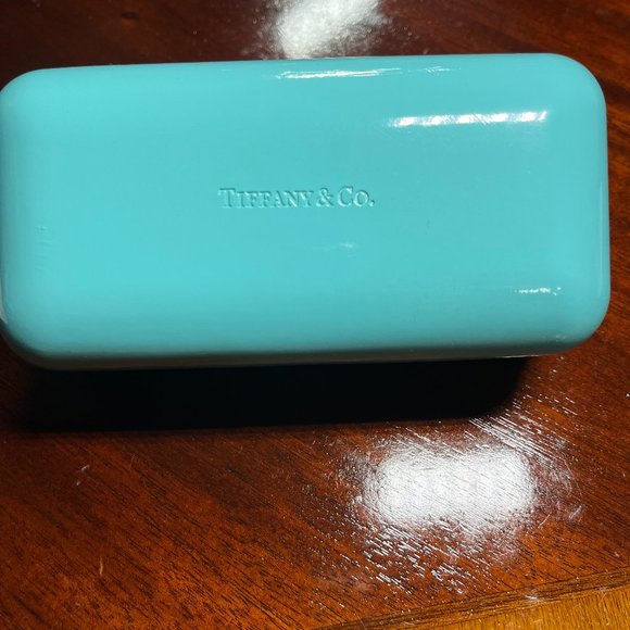 Tiffany Shell Blue Crystal Sunglasses